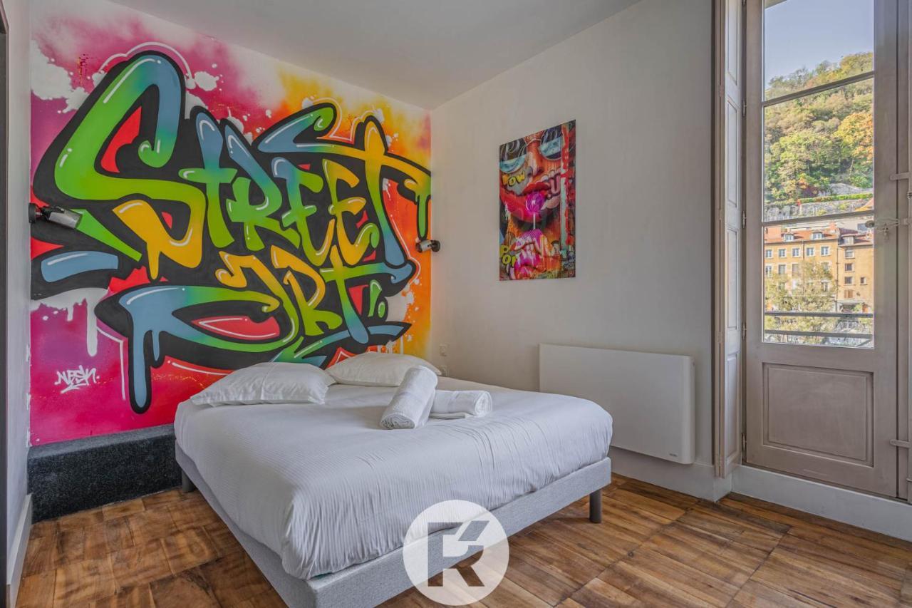 R'Apparts Studio Street Art เกรอน็อบล์ ภายนอก รูปภาพ